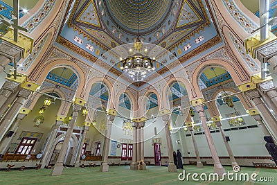 Interior of Jumeirah Mosque in Dubai, UAE Editorial Stock Photo